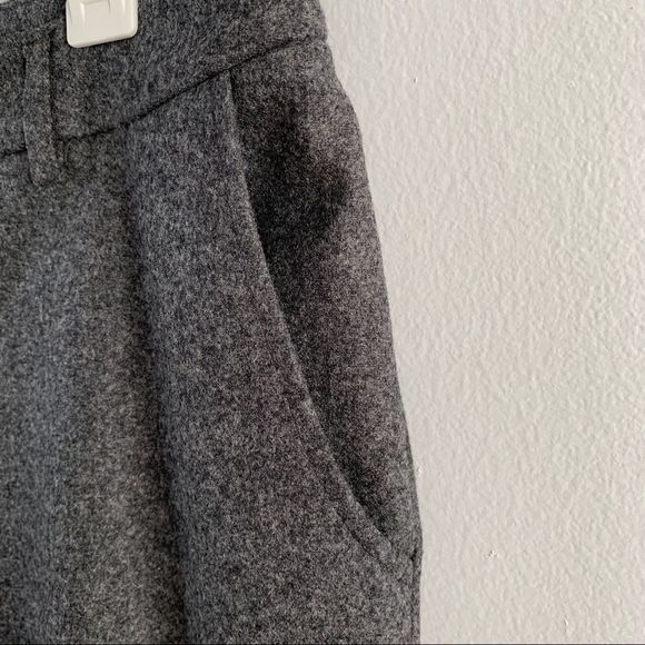 100% Virgin Wool Pants Straight Leg Pendleton Slacks Gray Size 8 Medium - Picture 3 of 9